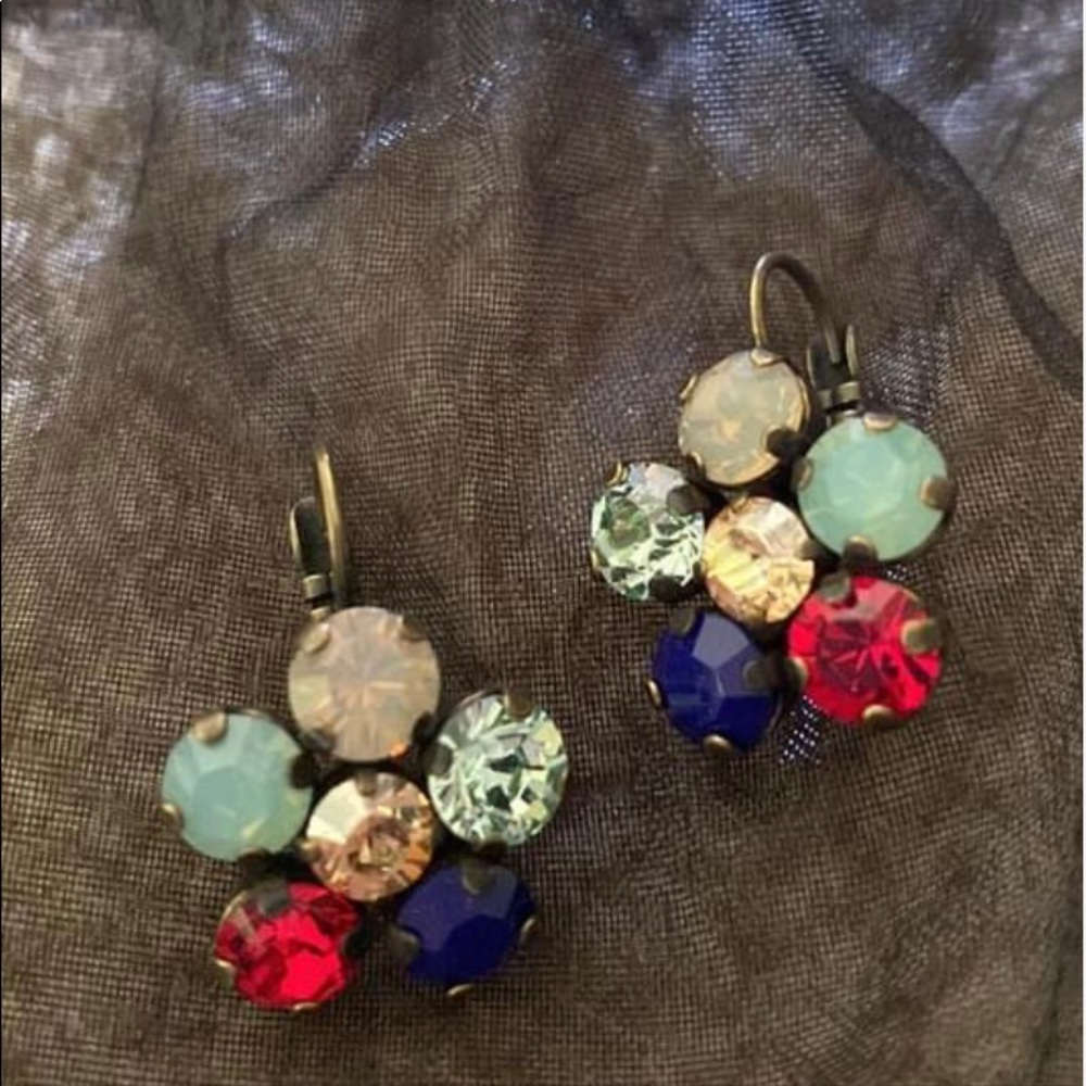 Sabika flower earrings